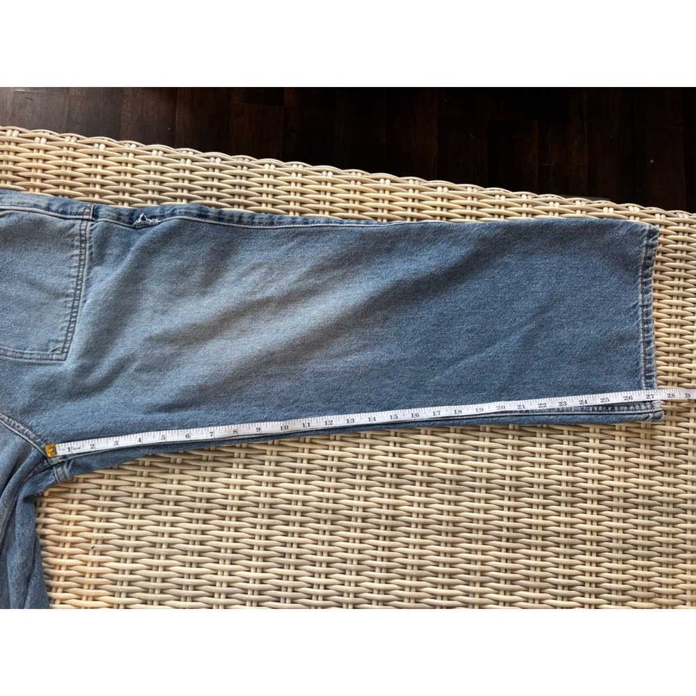 We‎ The Free Free People Major League Wide Leg Jeans Size 29 Boho slouchy baggy - Picture 10 of 11